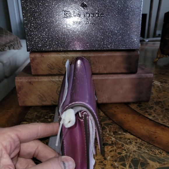 Kate Spade Purple Wallet NWT - Picture 3 of 5